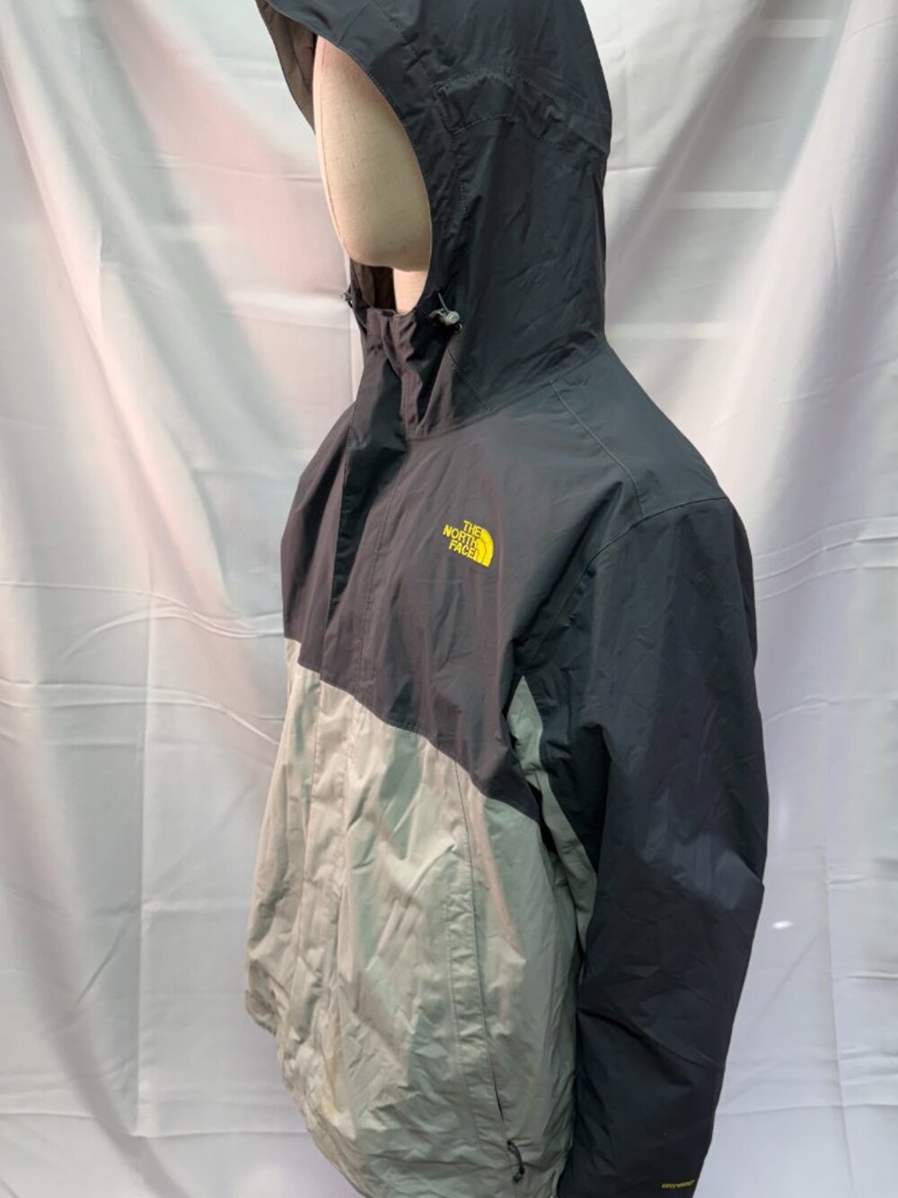 The North Face DryVent 3-in-1 Mountain Jacket XL Black Gray Hooded